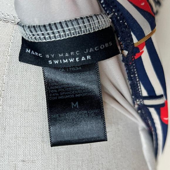 Marc jacobs blue and red lips swimwear tube top - Picture 8 of 8